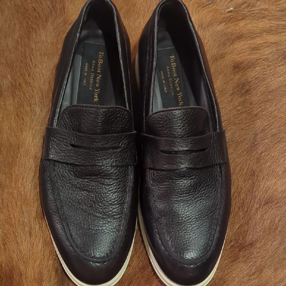 To Boot Men's Black Loafers